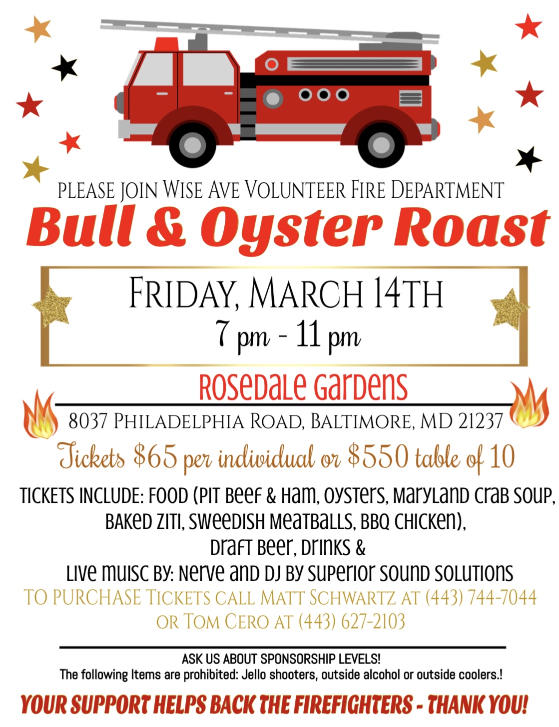 Bull & Oyster Roast